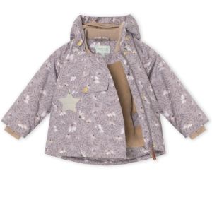Wang printed fleece lined winter jacket. GRS sold by Mini A Ture