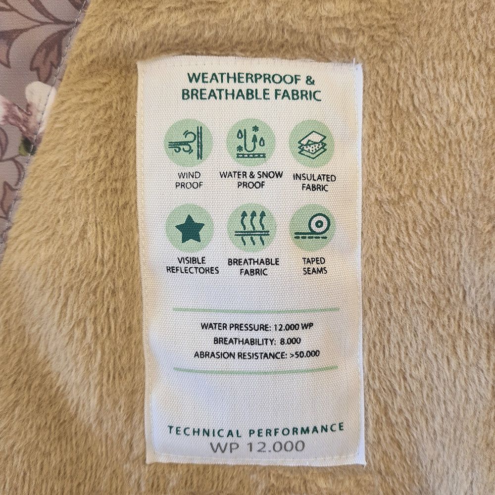 Wang printed fleece lined winter jacket. GRS sold by Mini A Ture product image thumbnail 4