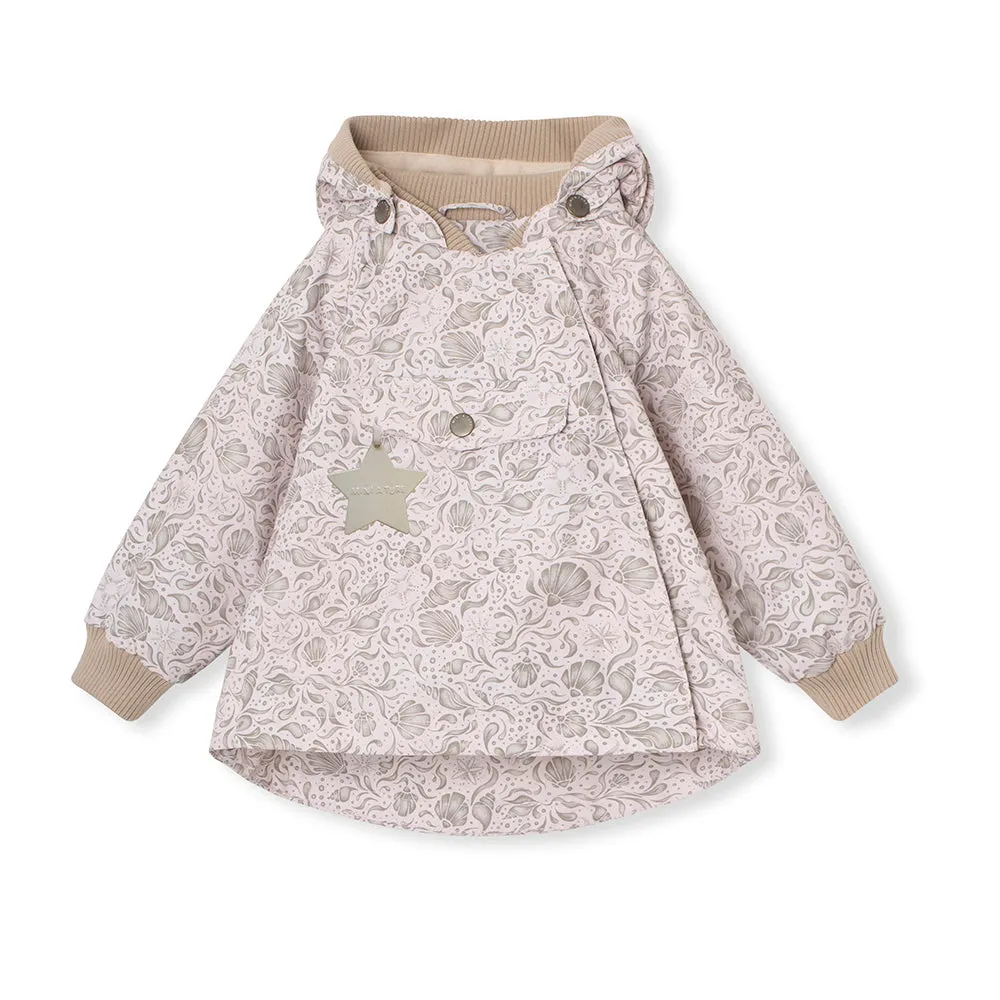 MATWAI fleece lined printed spring jacket. GRS sold by Mini A Ture