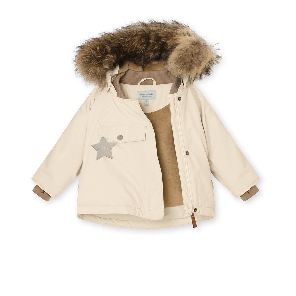 Wang fleece lined winter jacket fur. GRS sold by Mini A Ture product image thumbnail 3