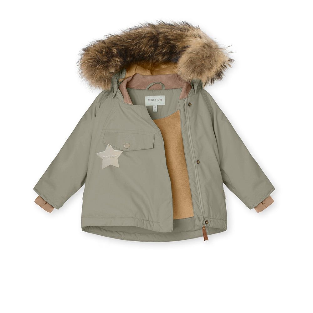 Wang fleece lined winter jacket fur. GRS sold by Mini A Ture product image thumbnail 59