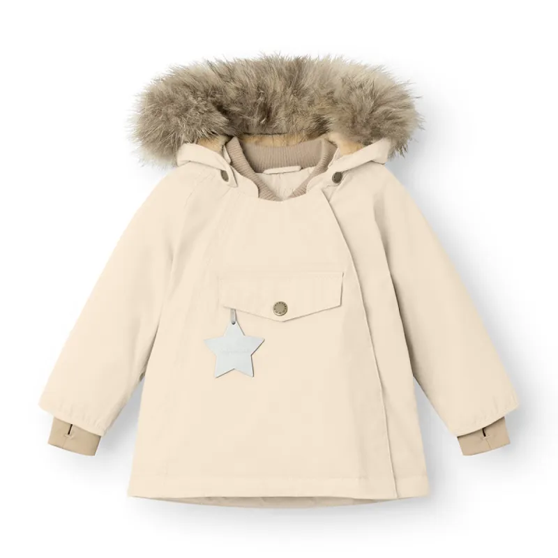 MATWANG fleece lined winter jacket fur. GRS sold by Mini A Ture