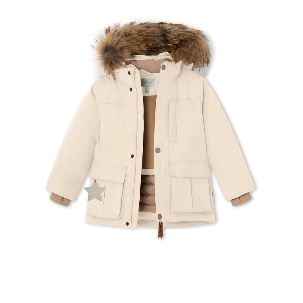 MATKASTORIO fleece lined winter jacket fur. GRS sold by Mini A Ture product image thumbnail 3