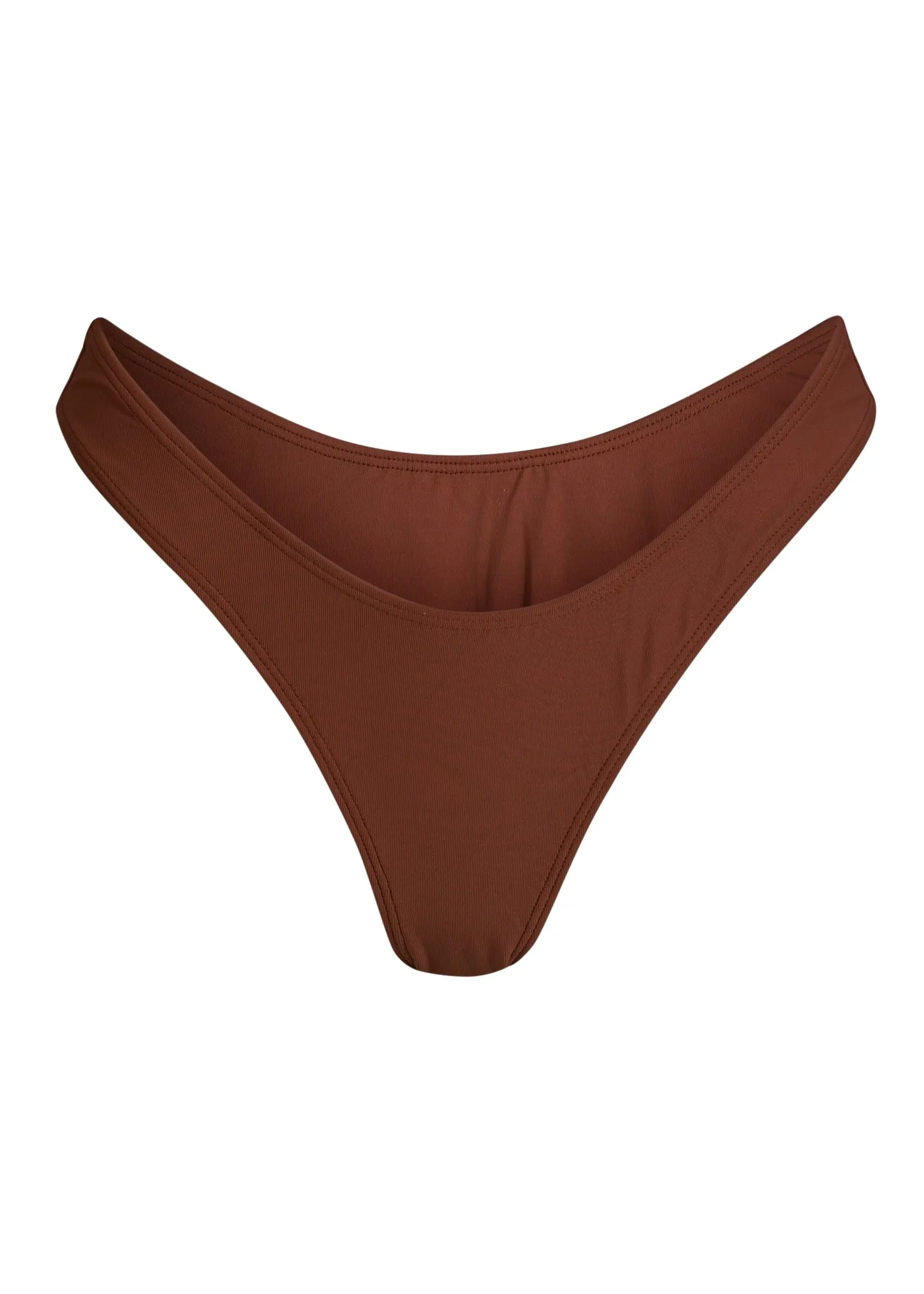 WALL STREET BRIEF Bikini Bottom - Skinny Dip Brown sold by Minimale Animale product image thumbnail 3