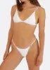 VITA BRIEF Bikini Bottom - Sunblock White sold by Minimale Animale