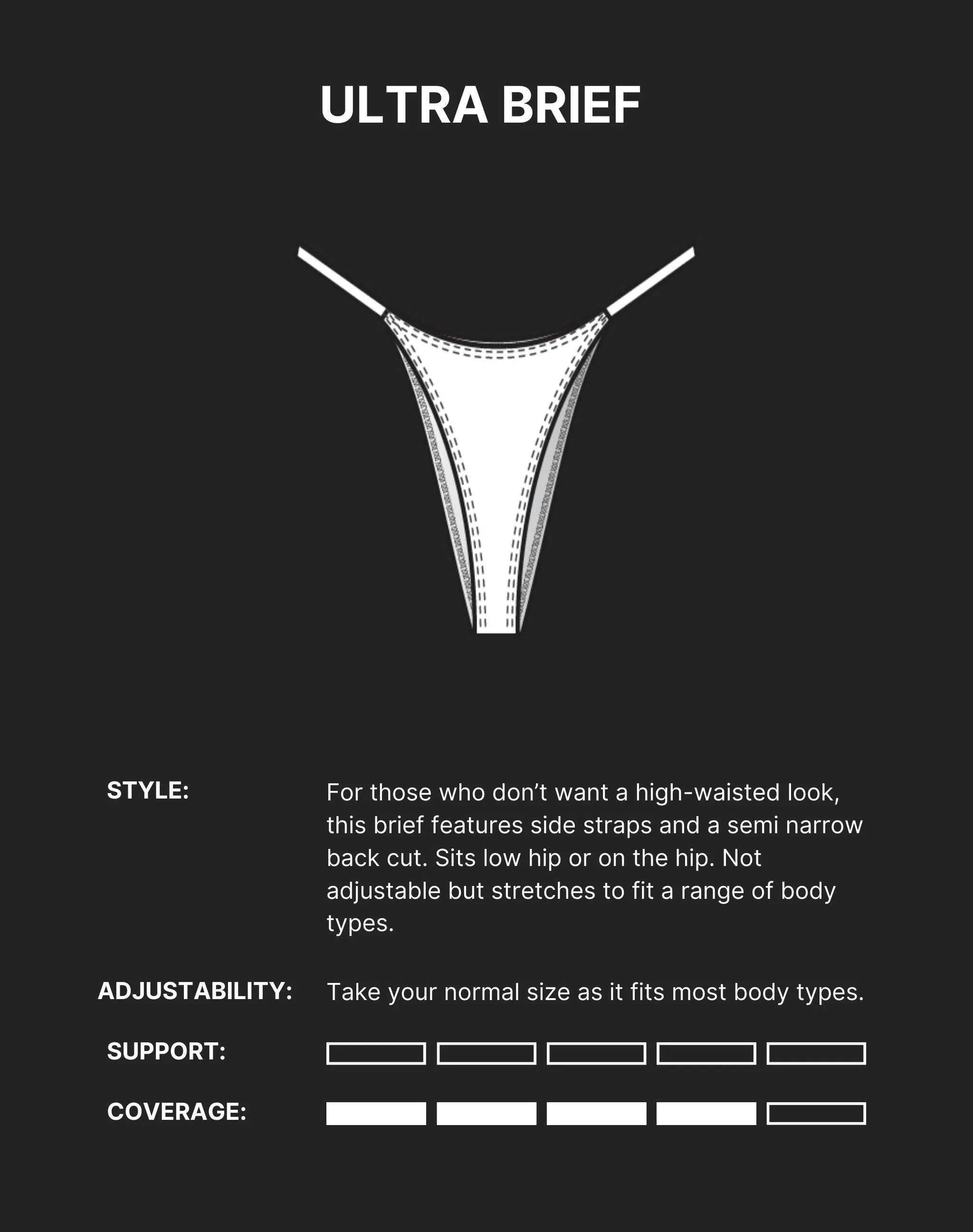 ULTRA BRIEF Bikini Bottom - Lustrous Gold sold by Minimale Animale product image thumbnail 3