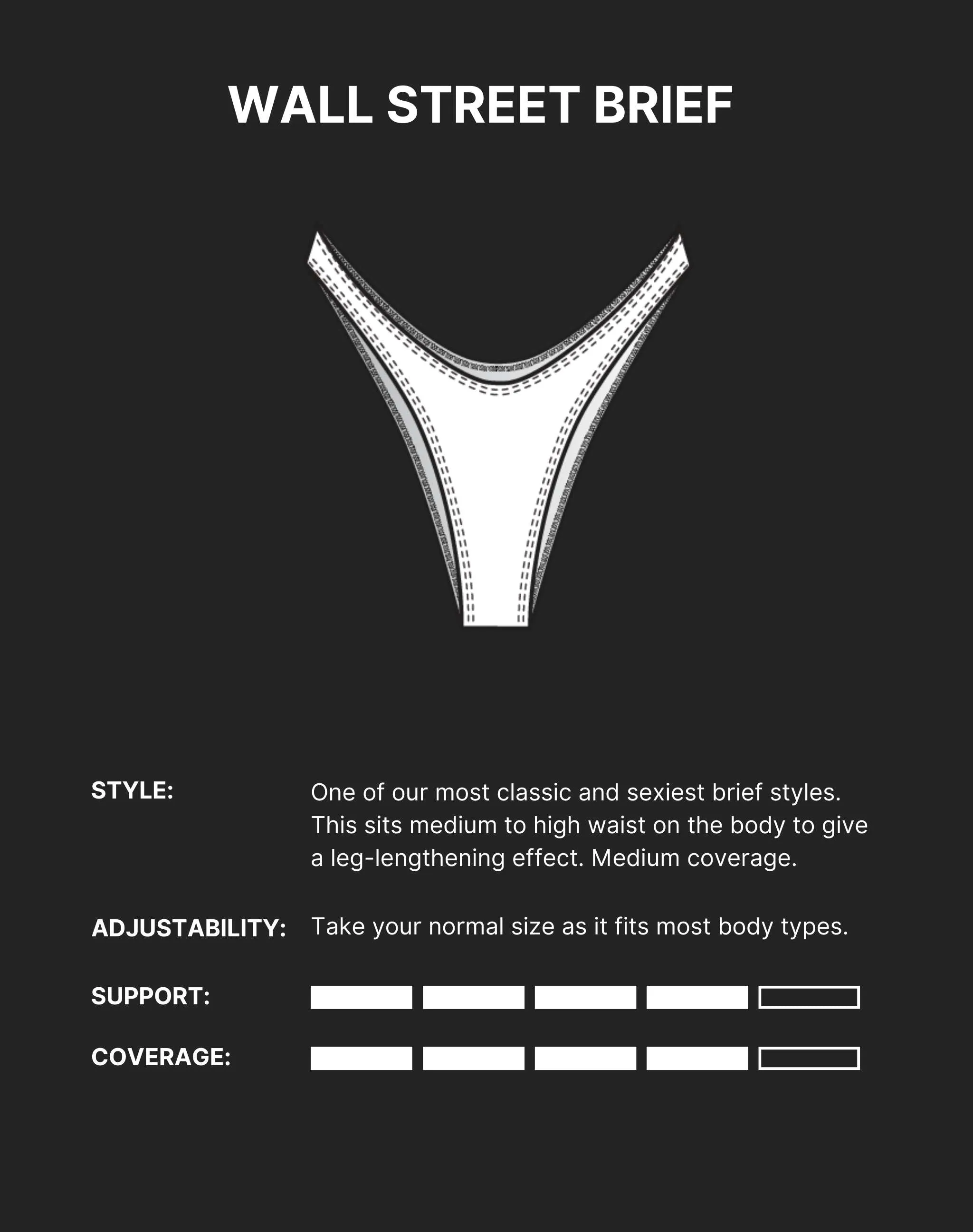 WALL STREET BRIEF Bikini Bottom - Fellini Print sold by Minimale Animale product image thumbnail 4