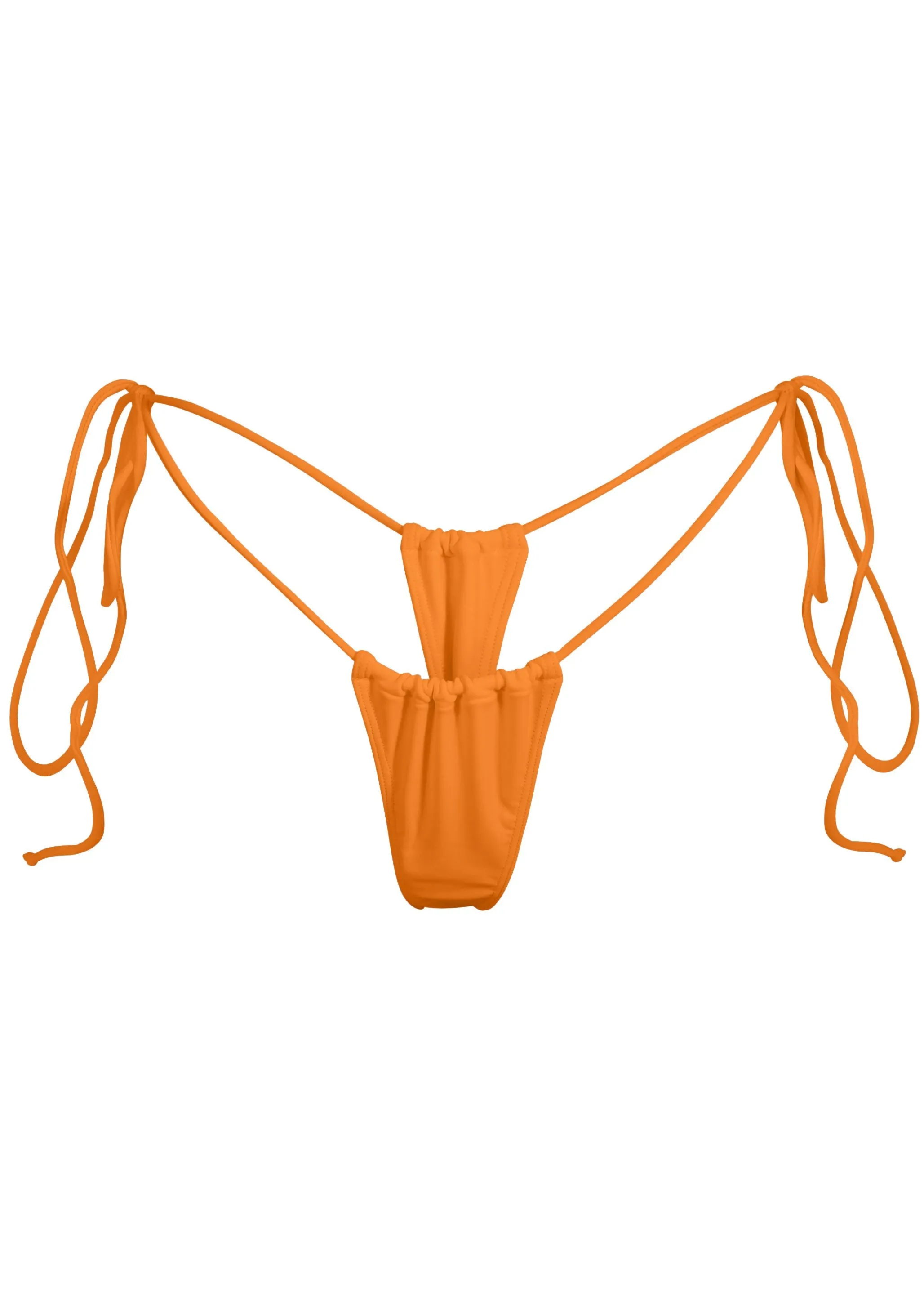SANCTUARY TASSEL THONG Bikini Bottom - Mexican Sunset Orange sold by Minimale Animale product image thumbnail 4