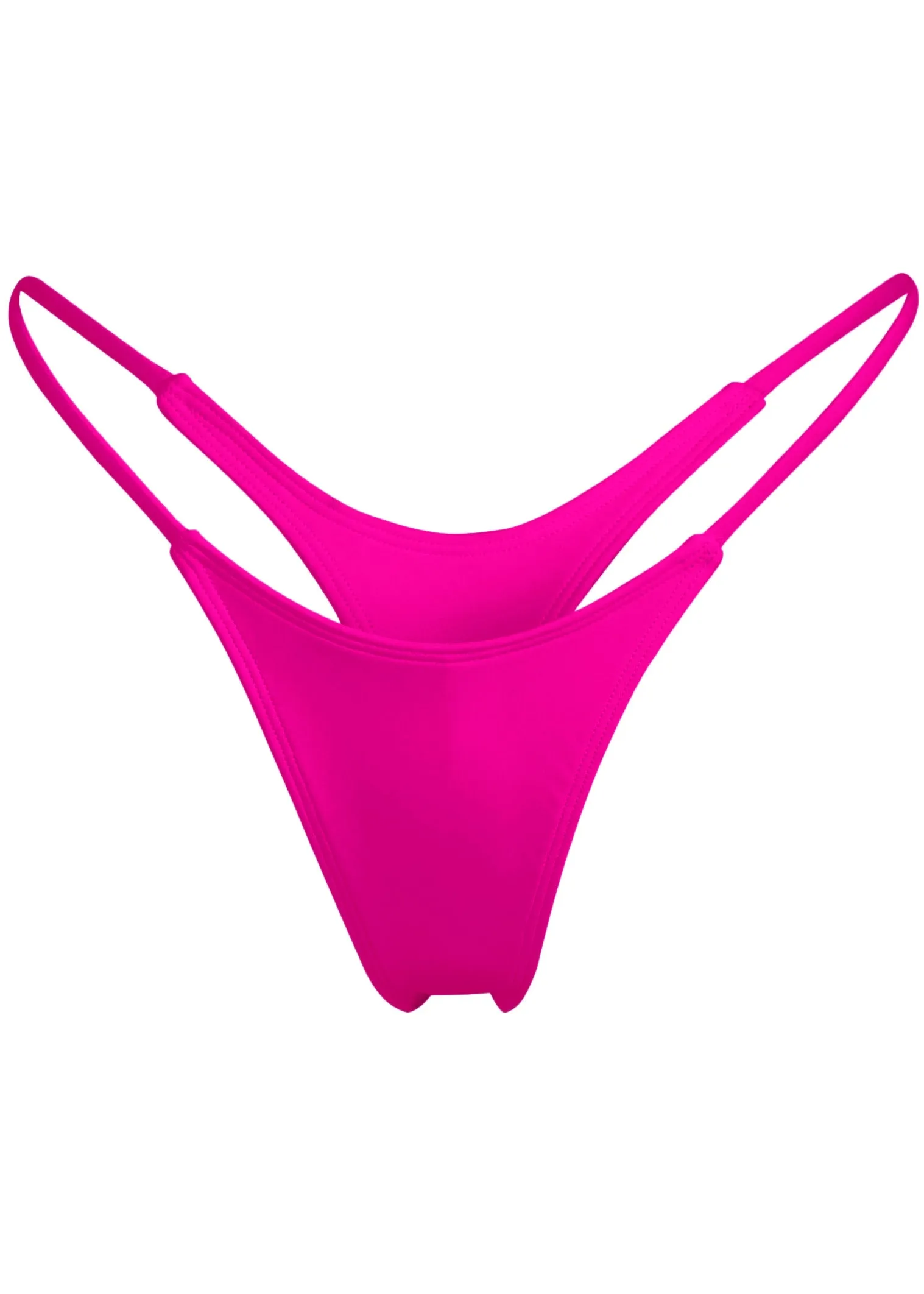 WALL STREET THONG Bikini Bottom- Grenada Hot Pink sold by Minimale Animale product image thumbnail 4
