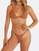 WALL STREET THONG Bikini Bottom - Skinny Dip Brown sold by Minimale Animale