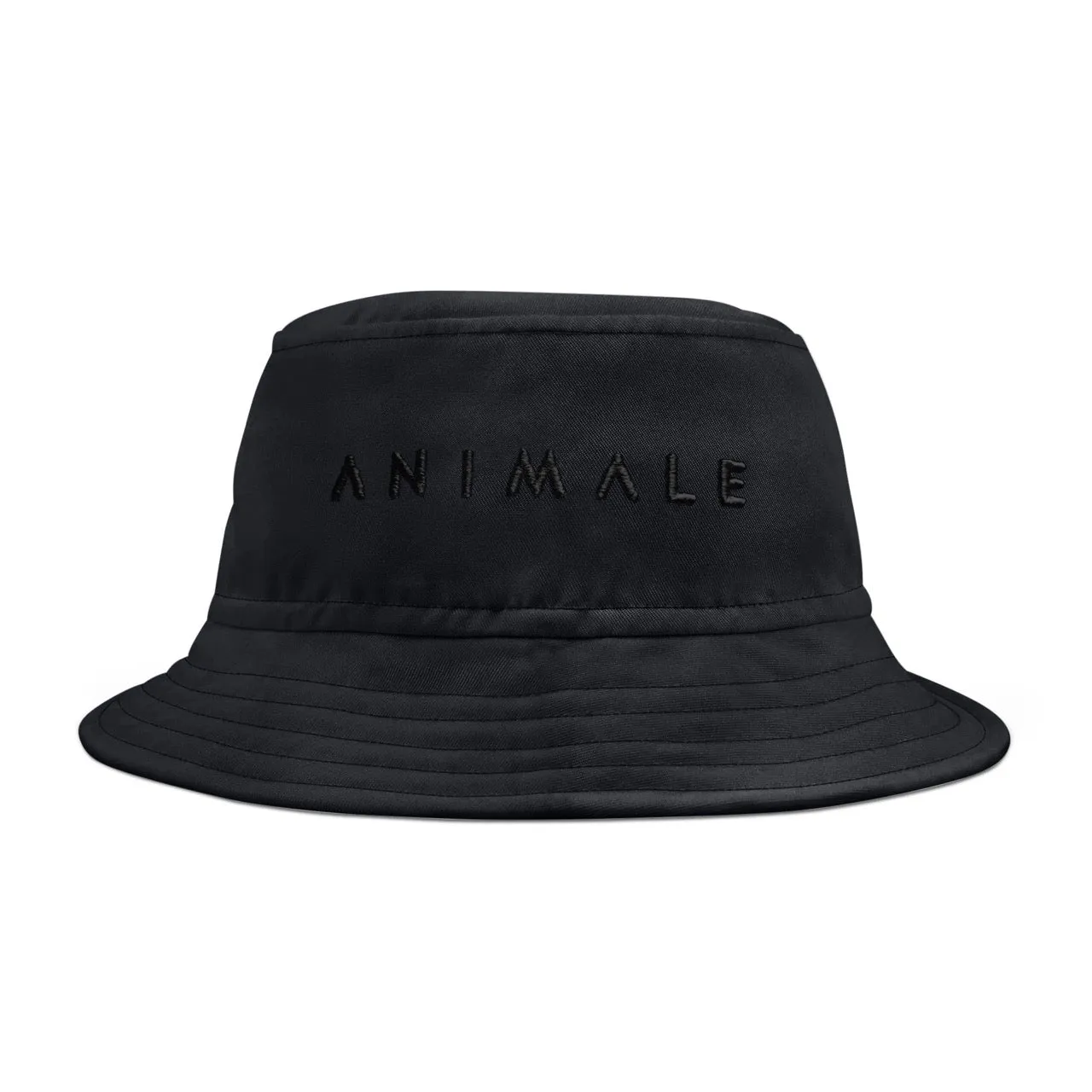 HIDE & SEEK BUCKET HAT - Black with Black Logo sold by Minimale Animale product image thumbnail 2