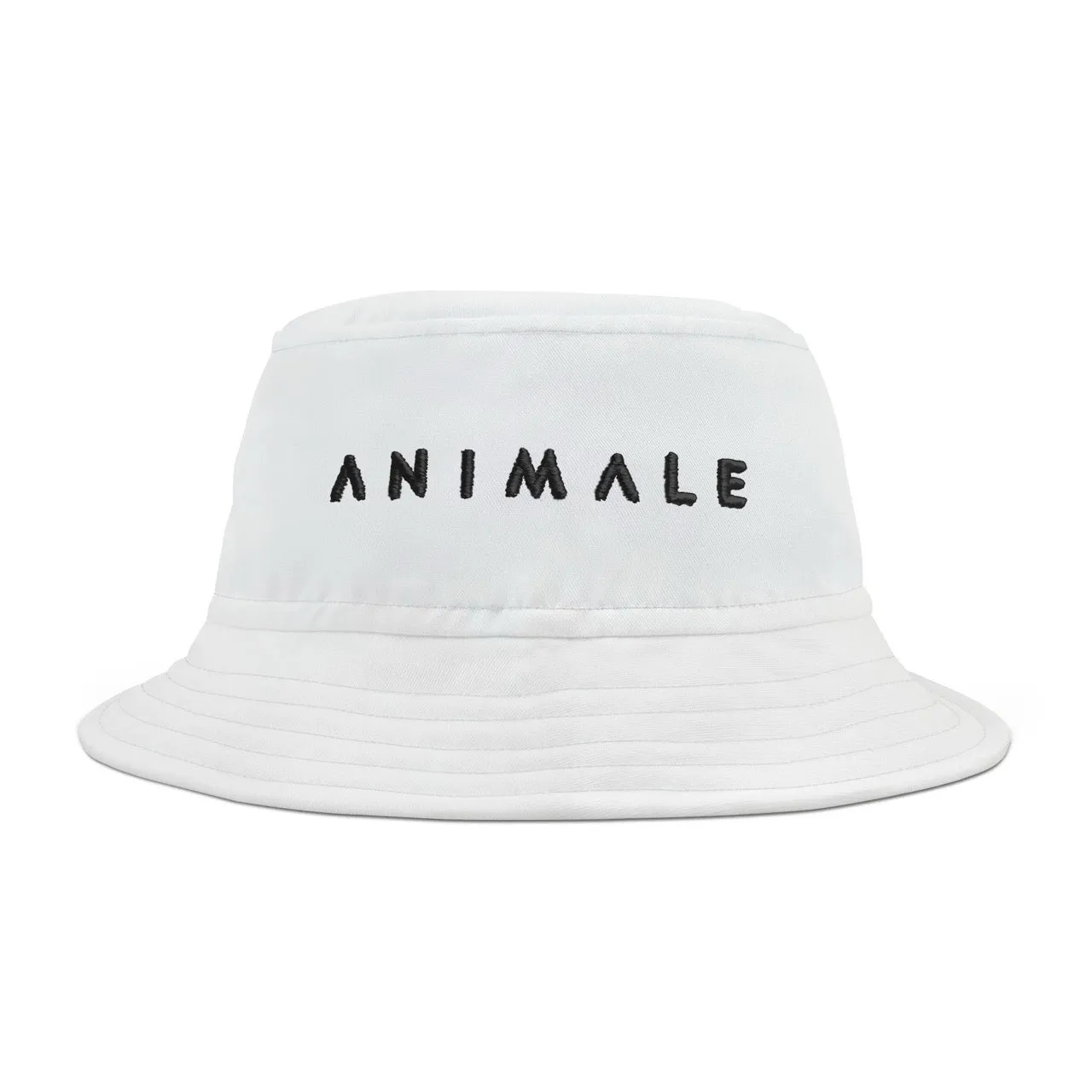 HIDE & SEEK BUCKET HAT - White with Black Logo sold by Minimale Animale product image thumbnail 2