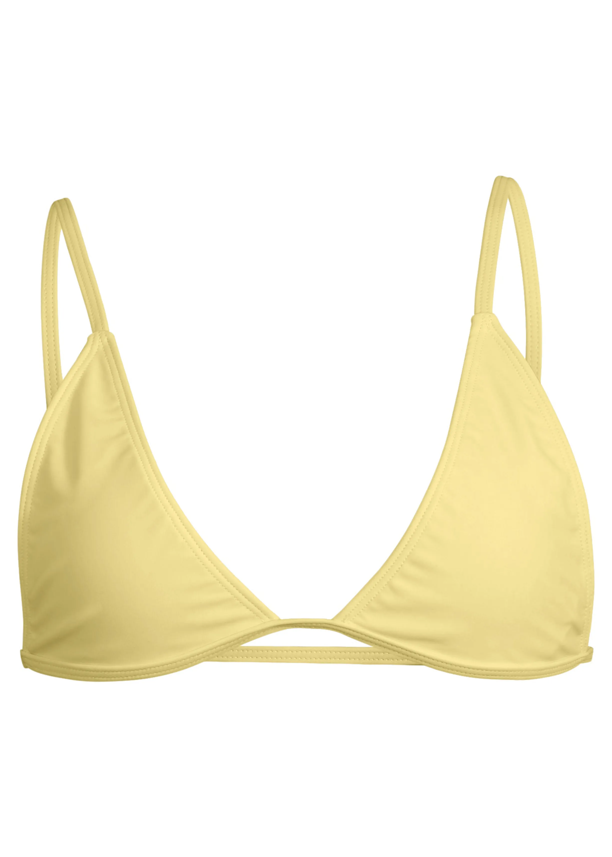 MIRAGE BIKINI TOP - Colada Yellow sold by Minimale Animale product image thumbnail 4