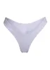 WALL STREET BRIEF Bikini Bottom - Sunblock White sold by Minimale Animale