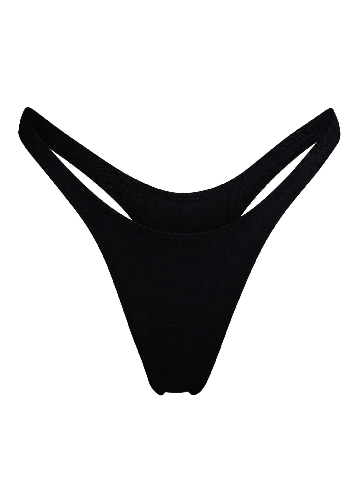 NOLITA THONG Bikini Bottom - Dark Seas Black sold by Minimale Animale product image thumbnail 5