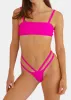 NUE BANDEAU BIKINI TOP - Grenada Hot Pink sold by Minimale Animale