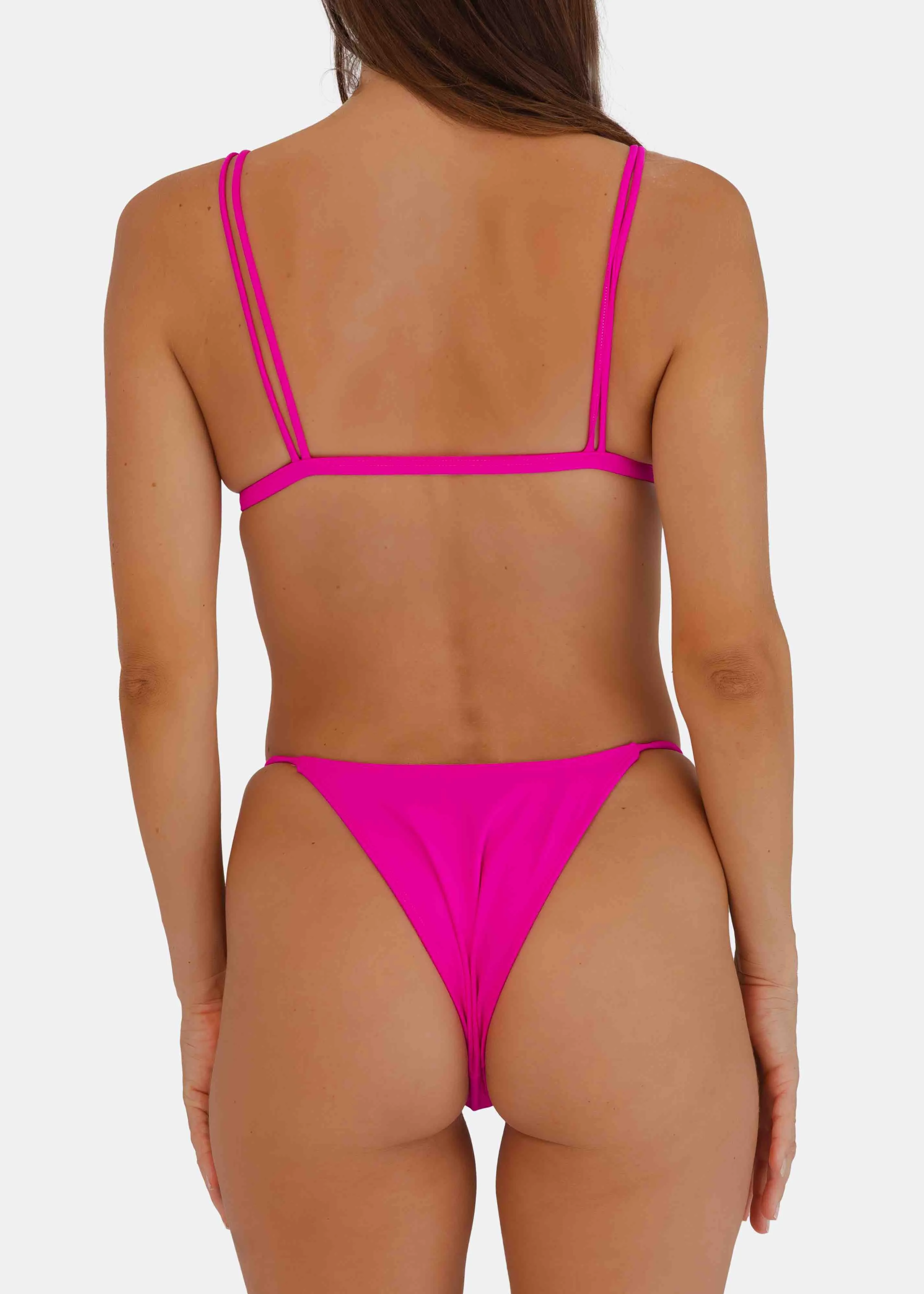 MATRIX LUCID BIKINI TOP - Grenada Hot Pink sold by Minimale Animale product image thumbnail 2