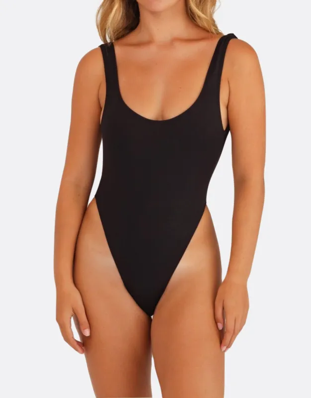 NOLITA ONE PIECE SWIMSUIT - Dark Seas Black sold by Minimale Animale