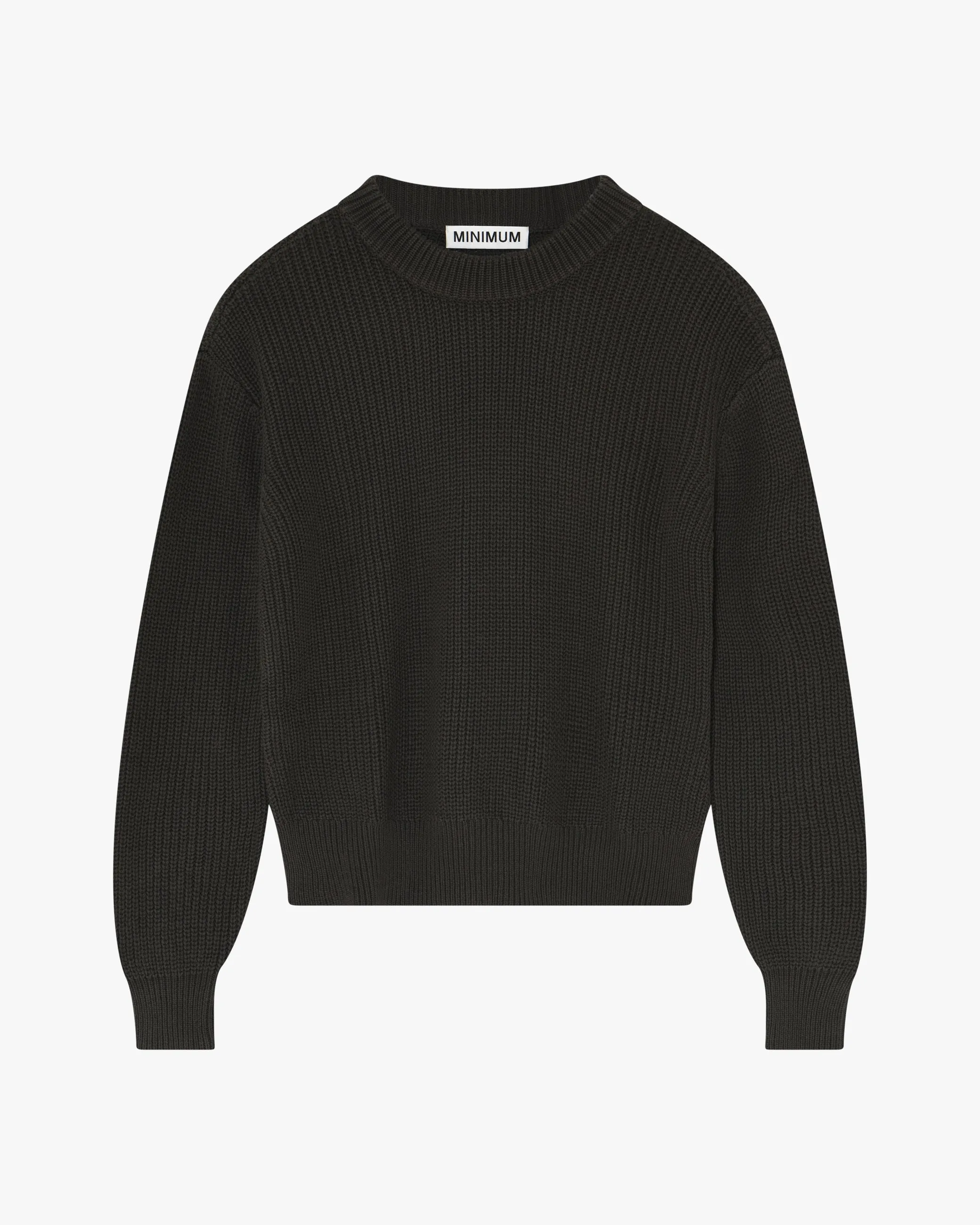 Mikala jumper G006 GOTS - Black Ink sold by Minimum product image thumbnail 2