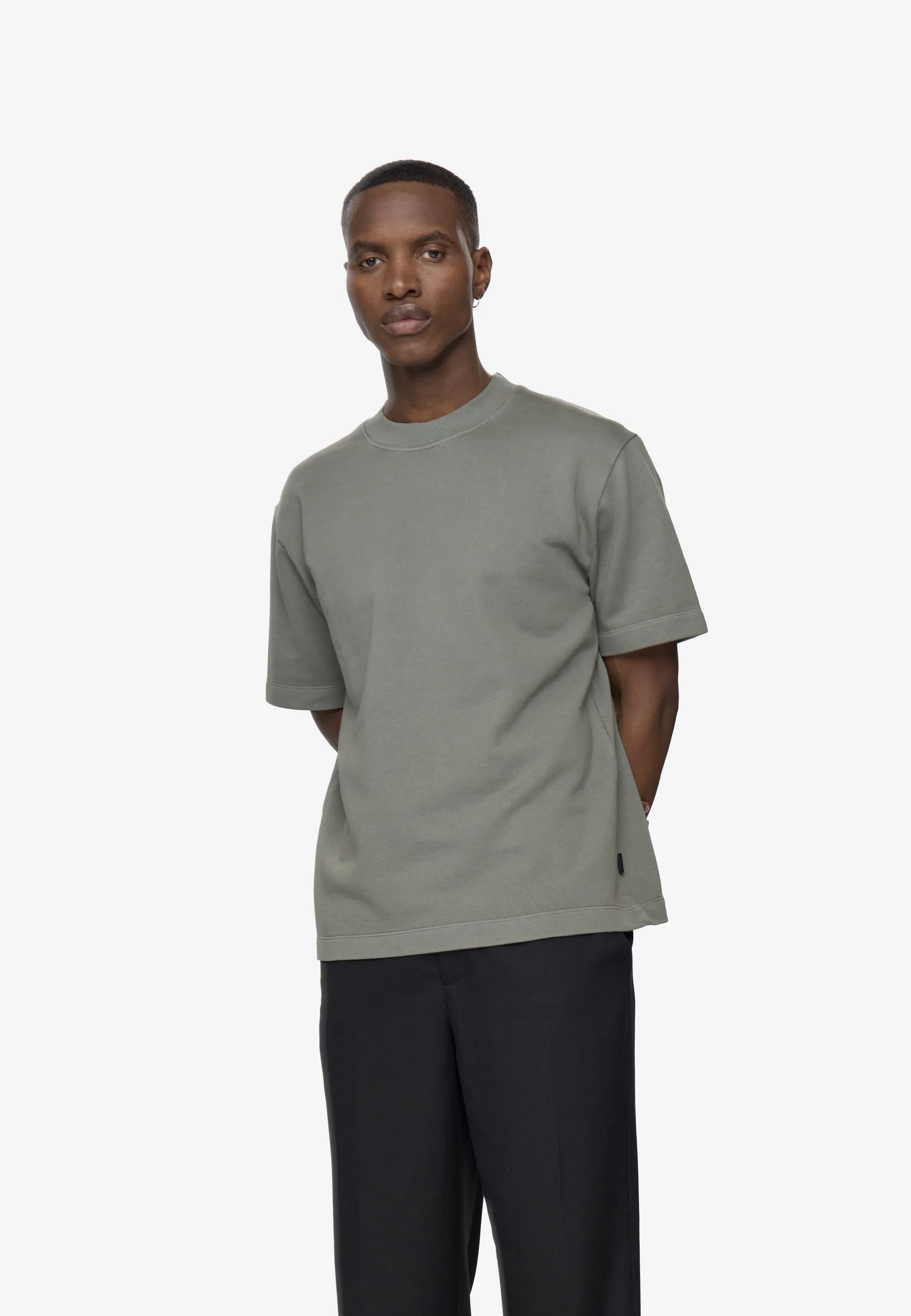 Terry short sleeved t-shirt 3834 - Castor Gray sold by Minimum product image thumbnail 5