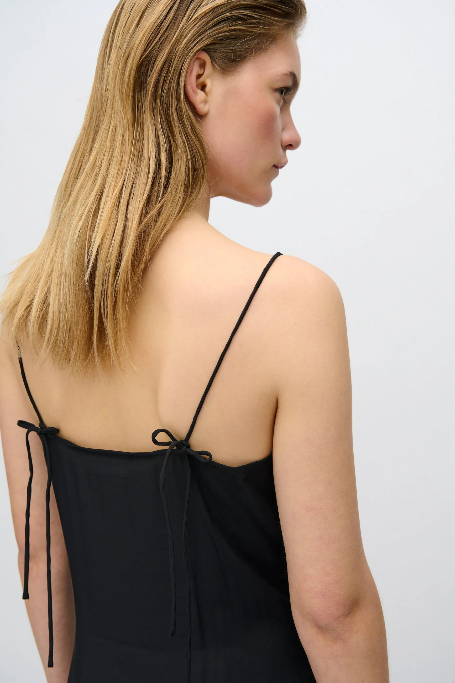 Elly midi dress with lace 4257 - Black sold by Minimum product image thumbnail 4