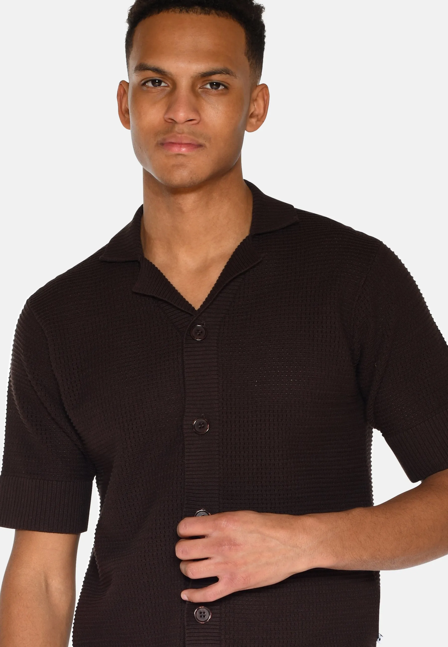 Mason crochet polo shirt 4177 - Demitasse sold by Minimum product image thumbnail 4