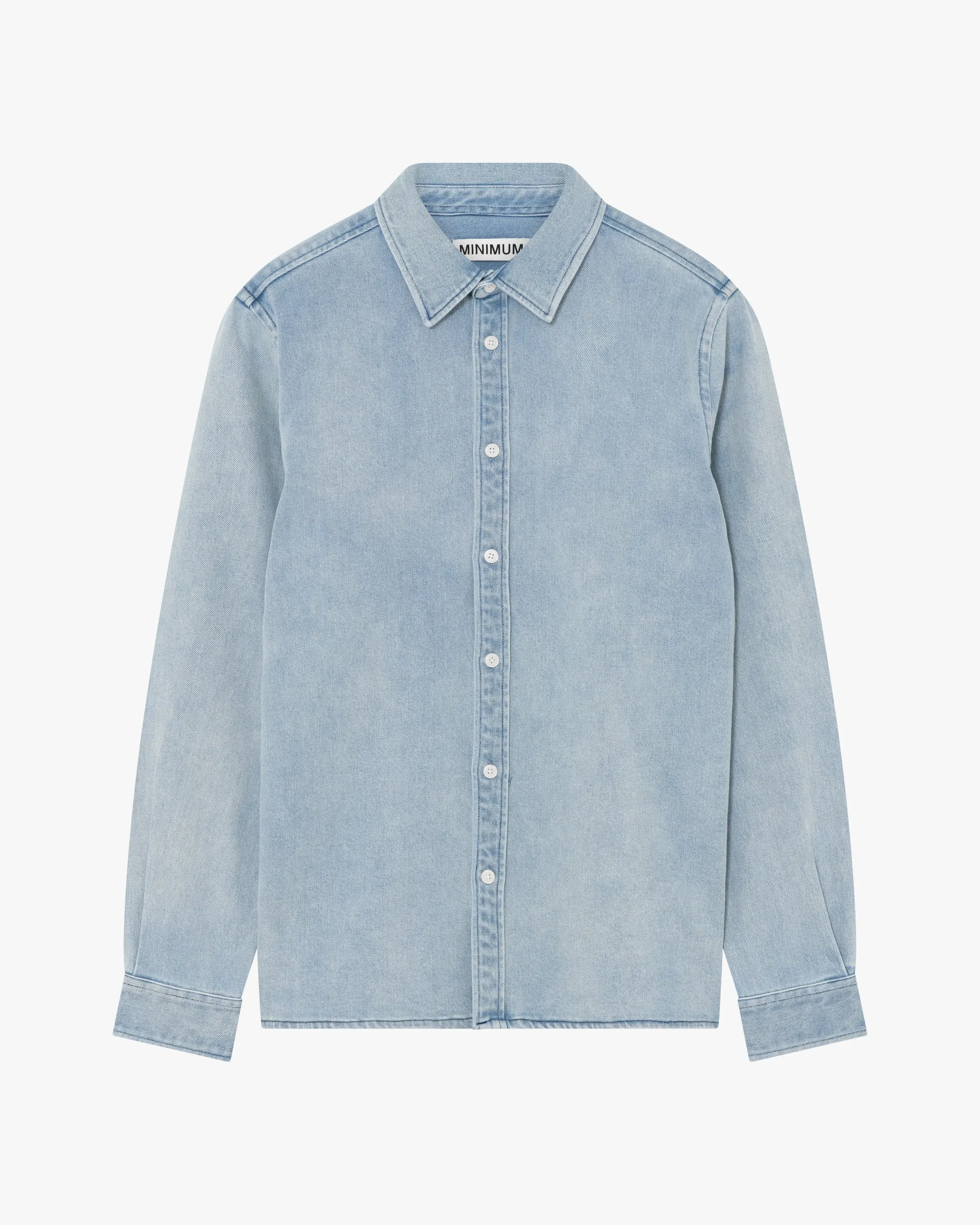 Douglas Denim Shirt 4512 - Light Blue sold by Minimum product image thumbnail 2