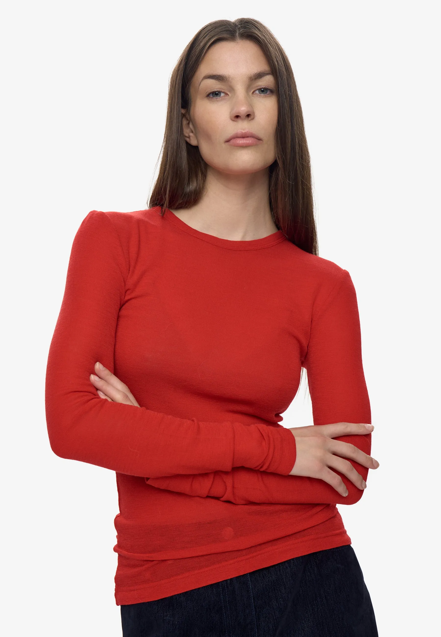 Natashas long sleeved t-shirt 3736 - Goji berry sold by Minimum product image thumbnail 5