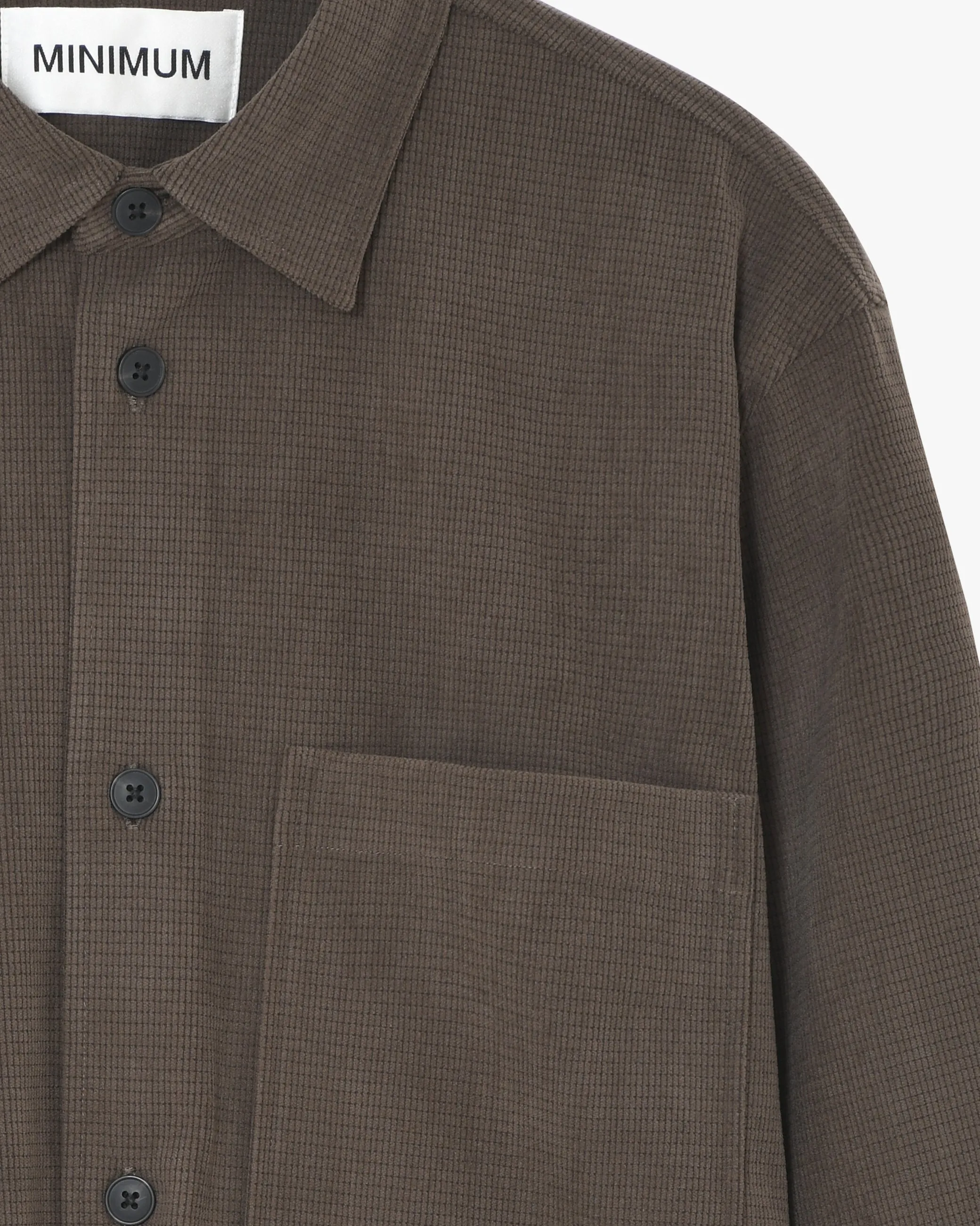 Titan Overshirt 4361 - Fudge sold by Minimum product image thumbnail 3