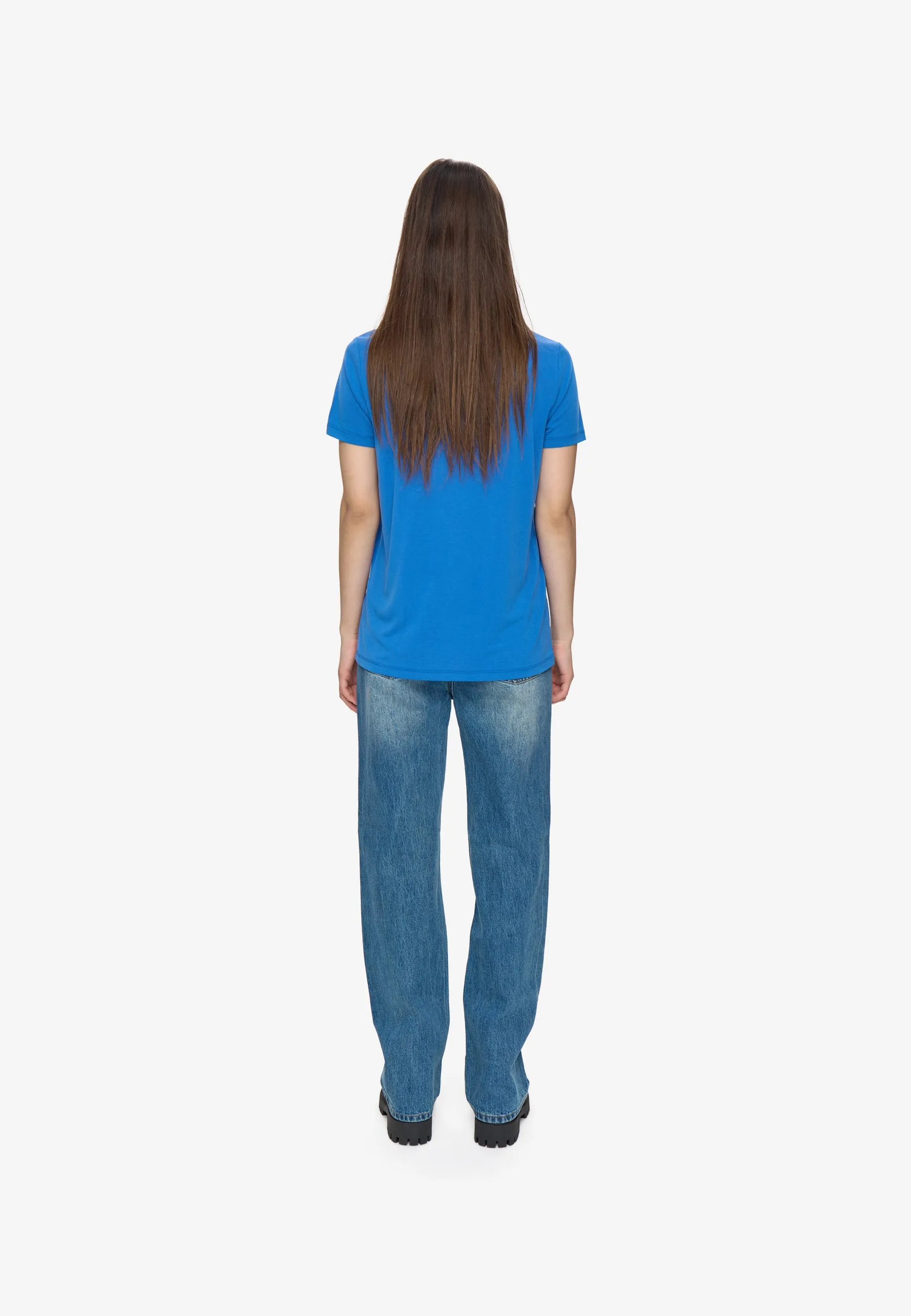 Rynah t-shirt 2.0 0281 - Victoria Blue sold by Minimum product image thumbnail 3