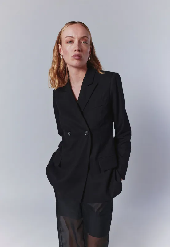 Gracie blazer 4527 - Black sold by Minimum