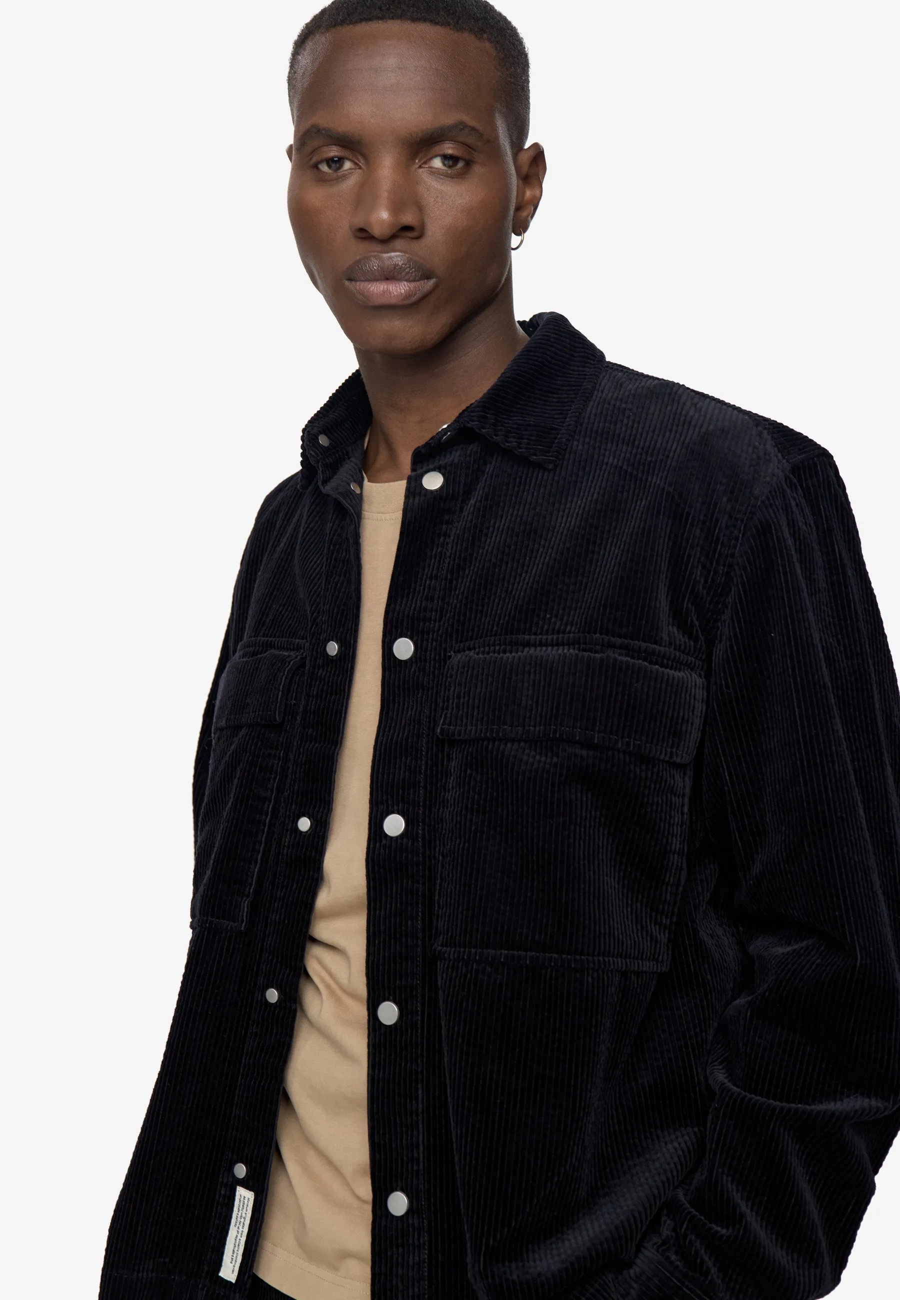 Cage Overshirt 3929 - Black sold by Minimum product image thumbnail 5