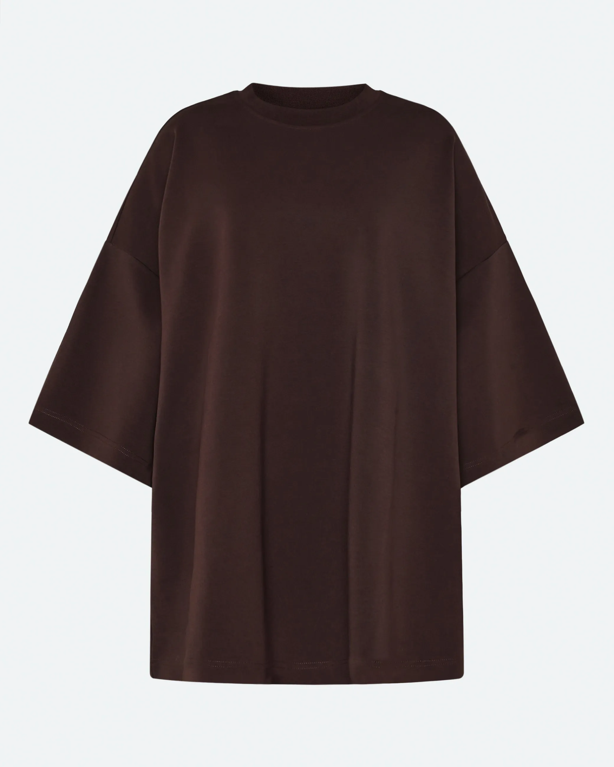 Norah oversized t-shirt 4157 - Seal Brown sold by Minimum