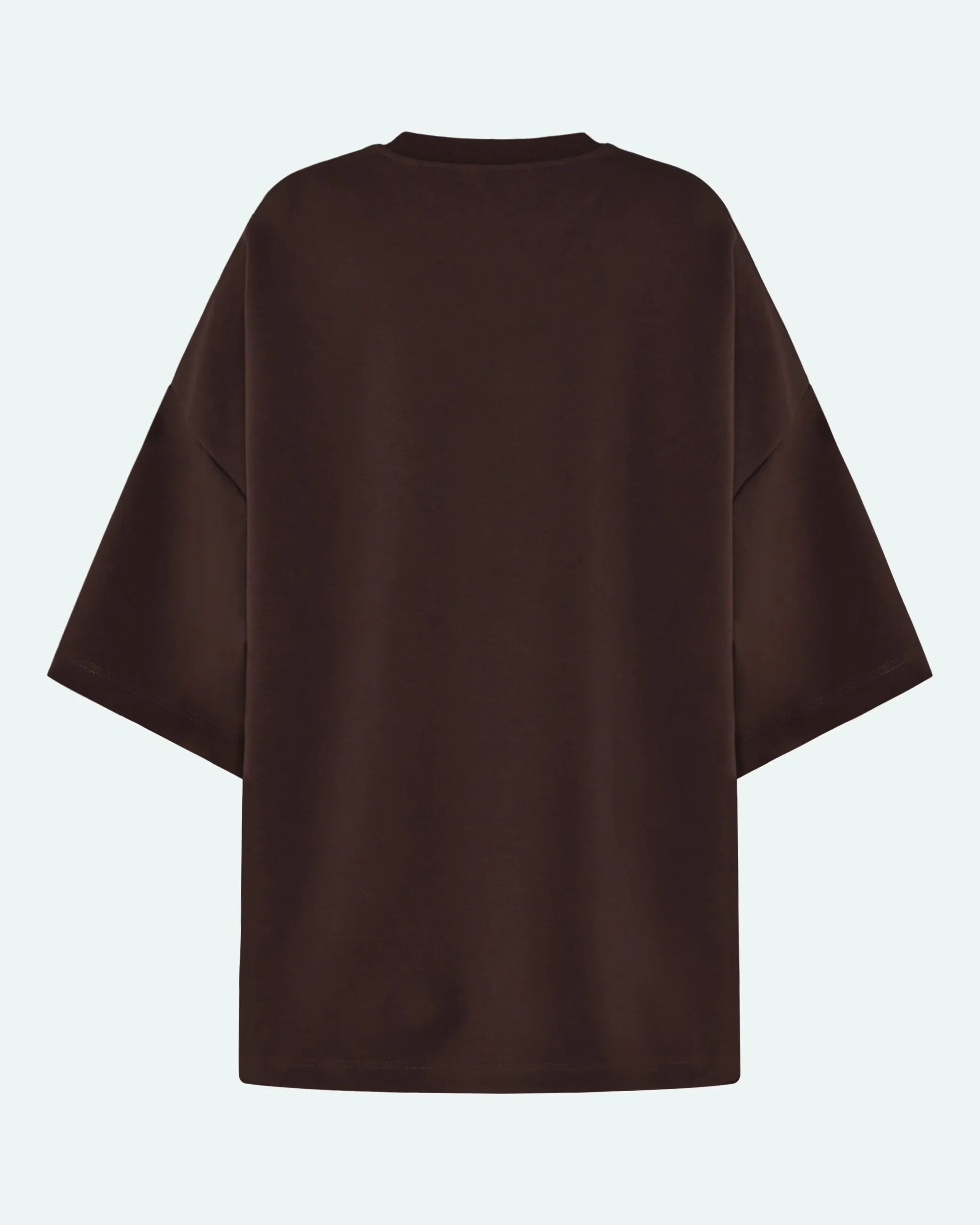 Norah oversized t-shirt 4157 - Seal Brown sold by Minimum product image thumbnail 3