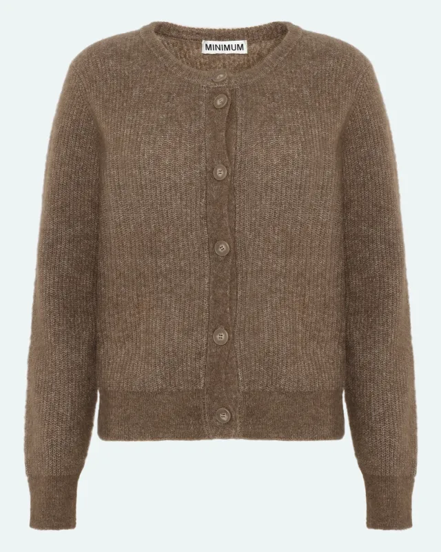 Kora cardigan 9965 - Shitake sold by Minimum