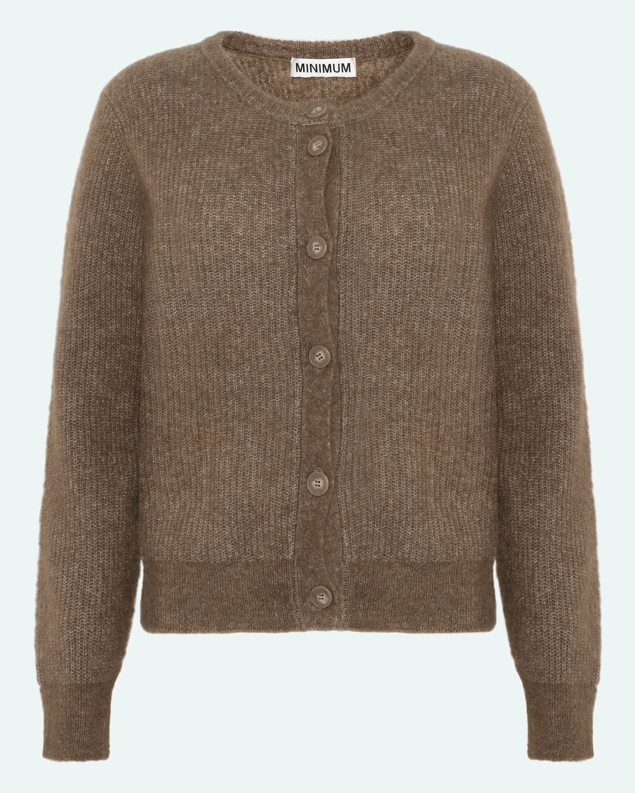 Kora cardigan 9965 - Shitake sold by Minimum