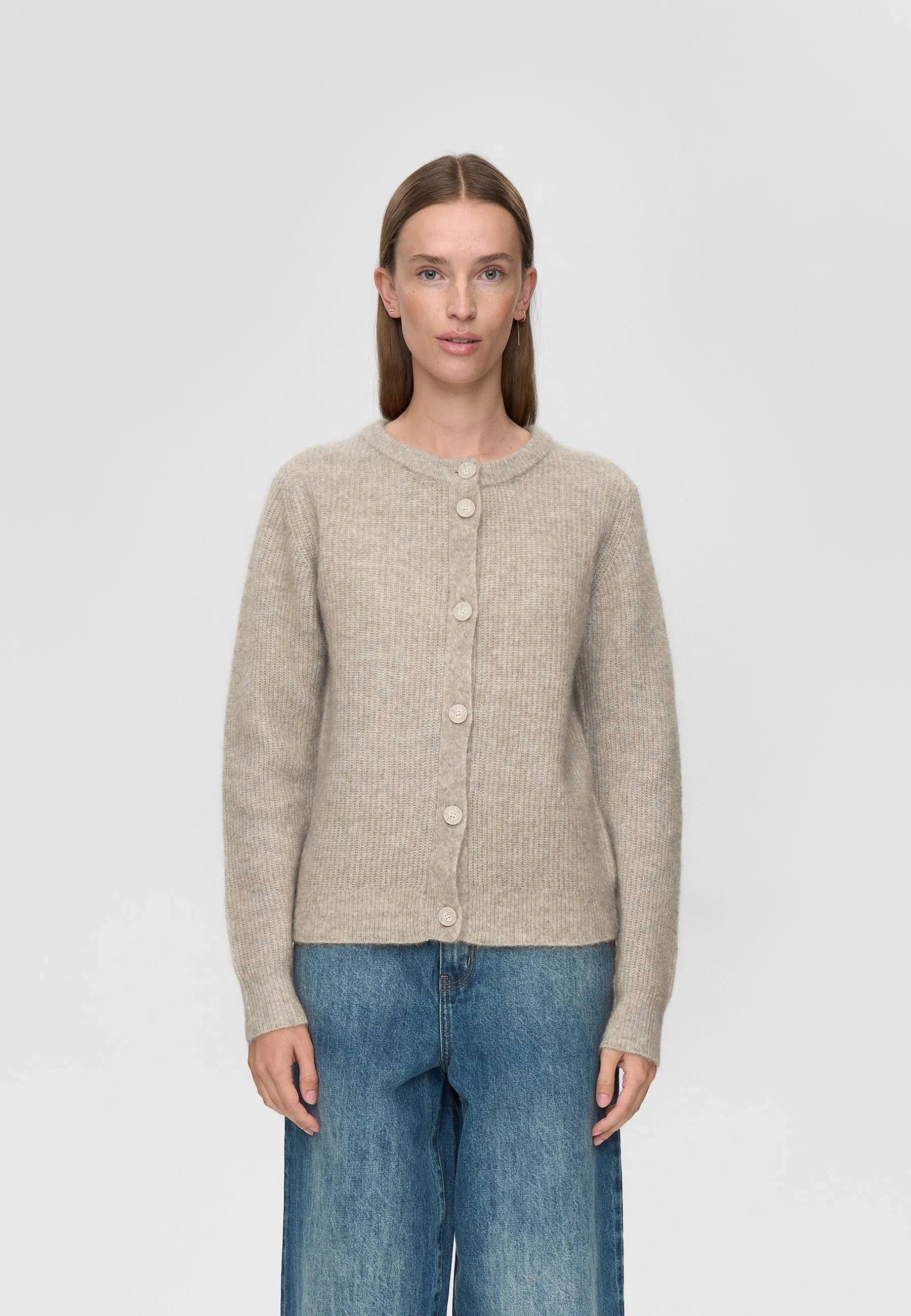 Kora cardigan 9965 - Warm Sand sold by Minimum product image thumbnail 5