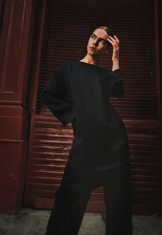 Joustine dress 4165 - Black made by Minimum