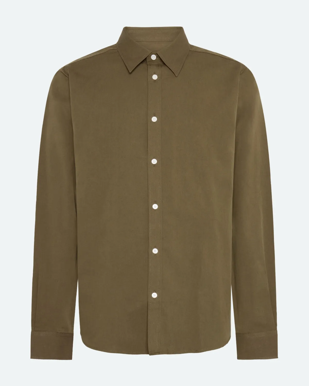 Curtis long sleeved shirt 4169 - Shitake sold by Minimum