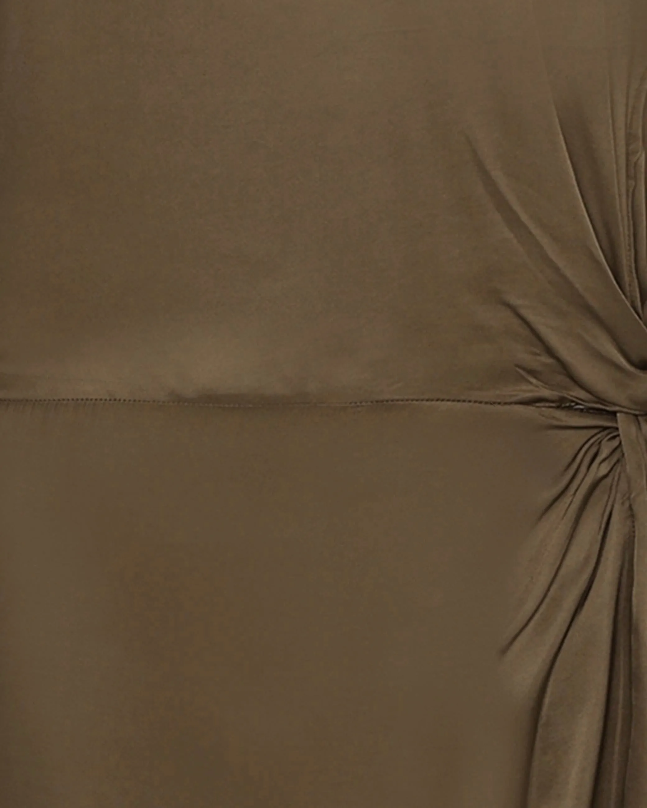 Josie satin midi dress 4165 - Shitake sold by Minimum product image thumbnail 5