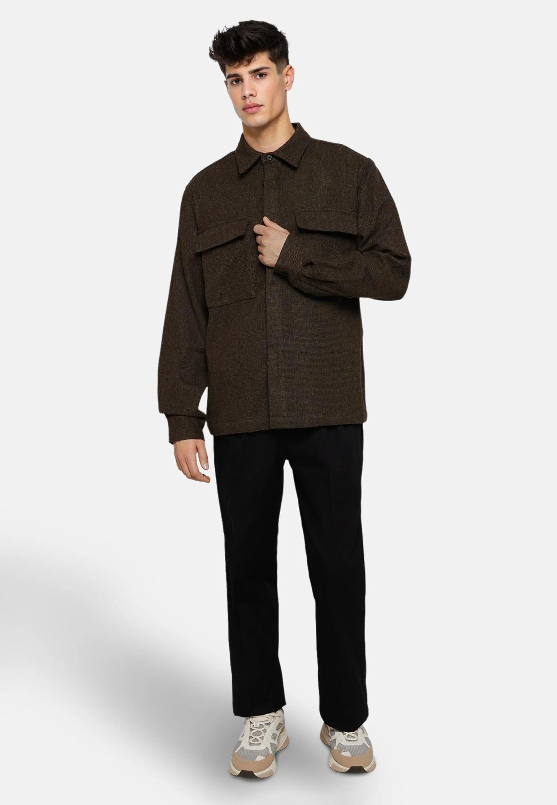 Maxson shirt 4408 - Shitake sold by Minimum product image thumbnail 2
