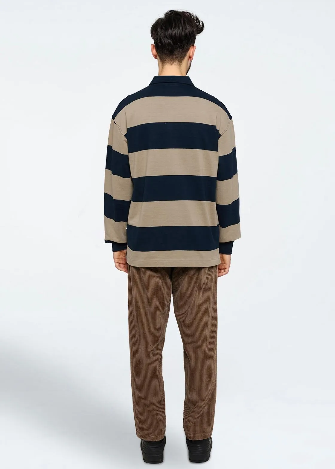 Tate rugby polo 4454 GOTS - Sky Captain sold by Minimum product image thumbnail 4