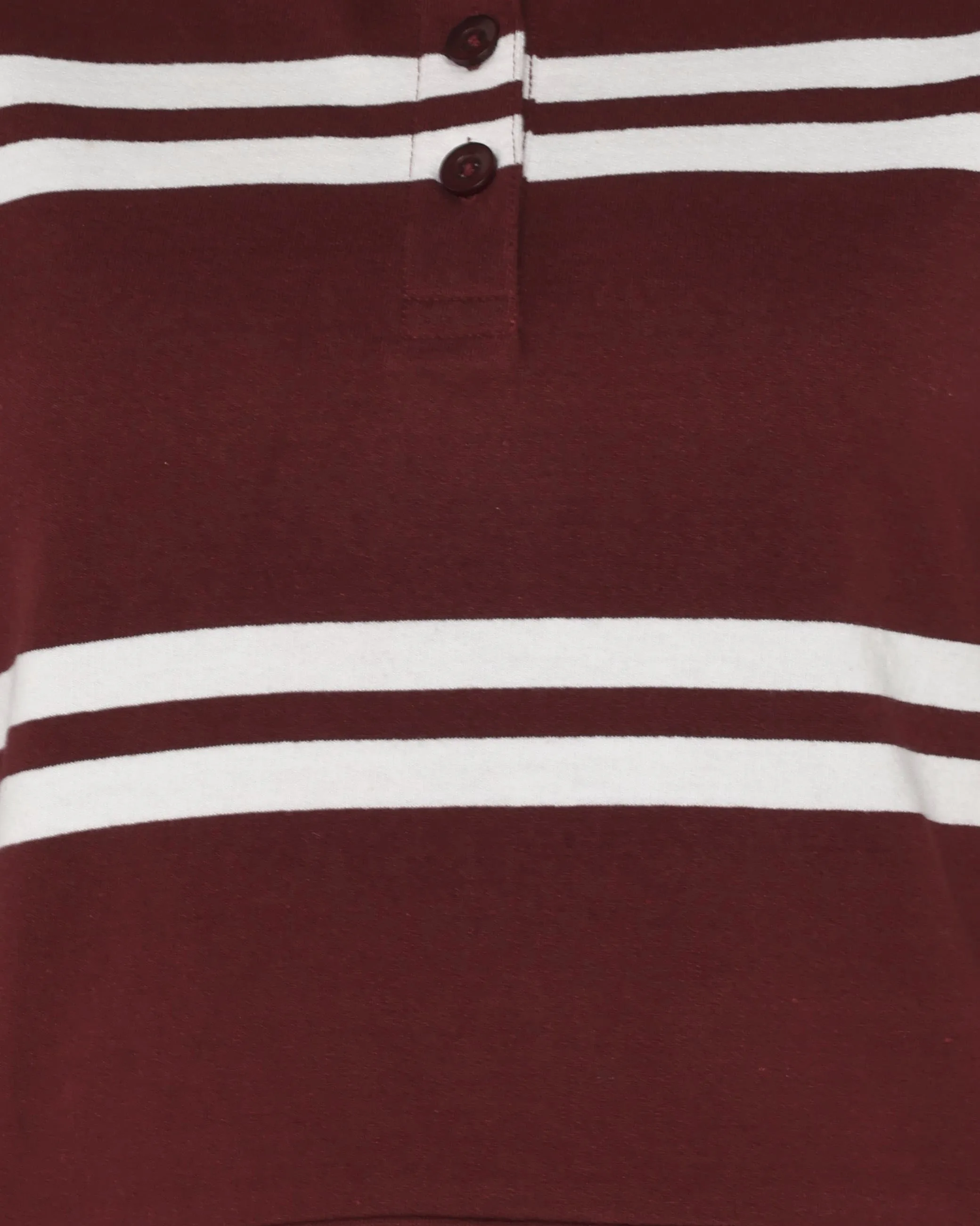 Bianca polo 4453 GOTS - Merlot sold by Minimum product image thumbnail 5