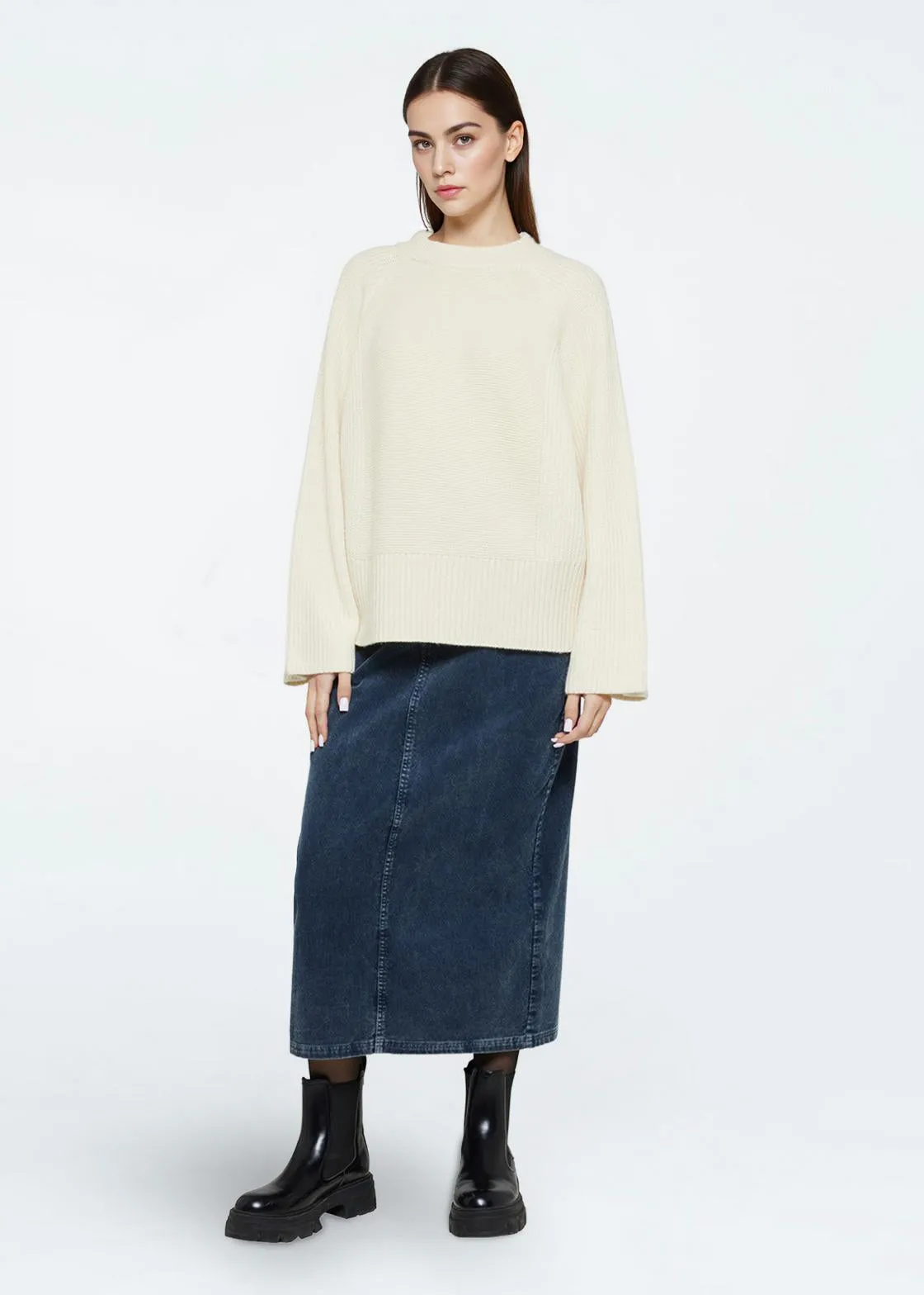 Loraine jumper 4446 - Turtledove sold by Minimum product image thumbnail 2