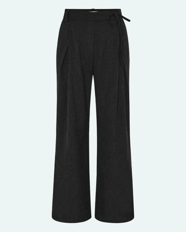 Gunli 3737 Pants - Dark Grey Melange sold by Minimum