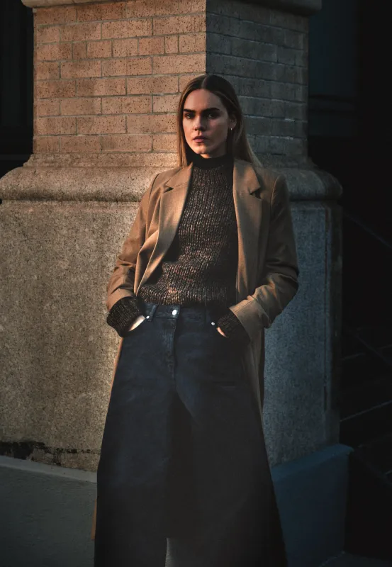 Julieta Jumper 4360 - Seal Brown sold by Minimum