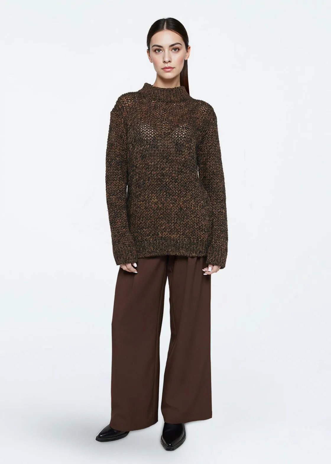 Julieta Jumper 4360 - Seal Brown sold by Minimum product image thumbnail 5