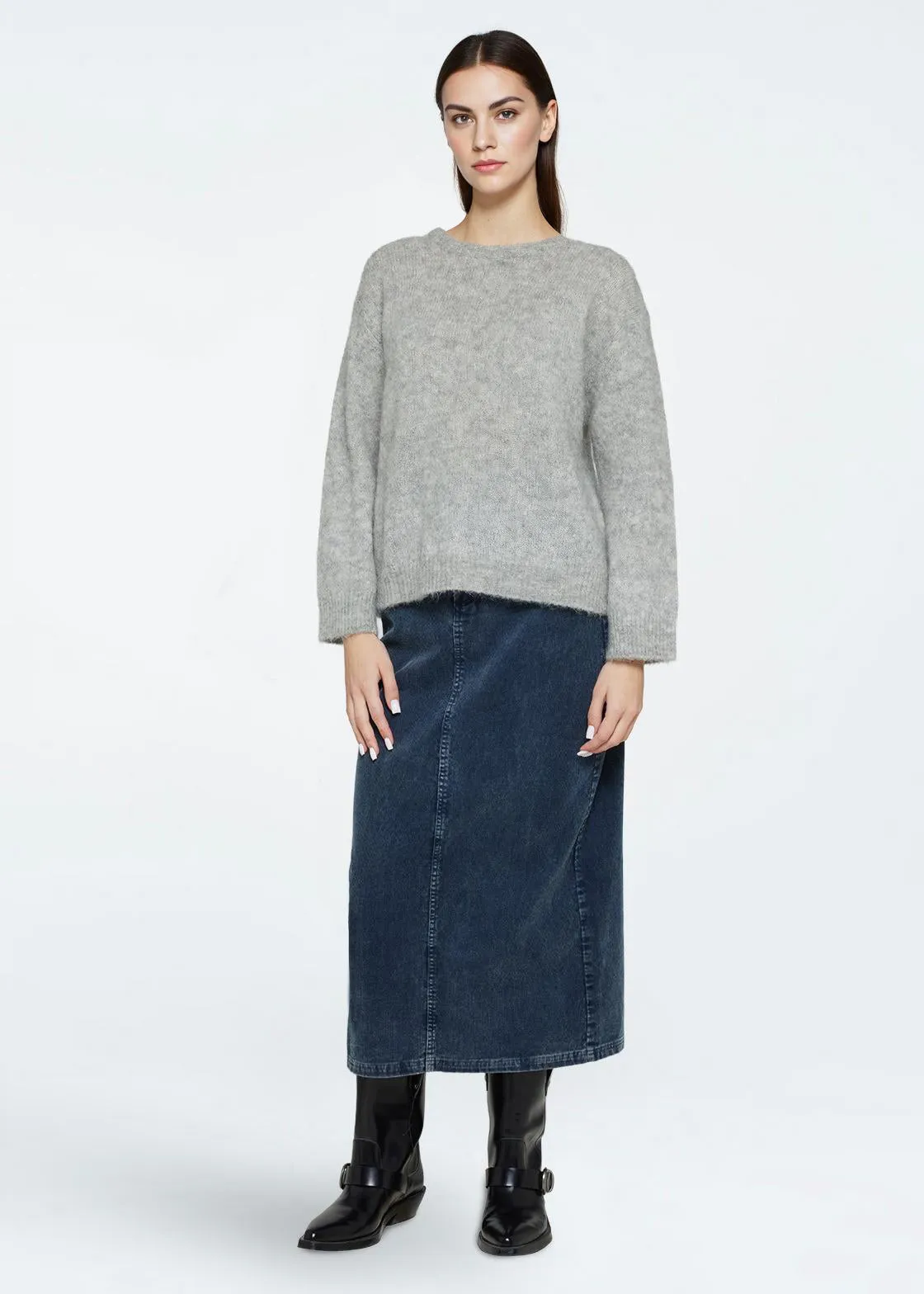 Kori Jumper 4450 - Light Grey Melange sold by Minimum product image thumbnail 2