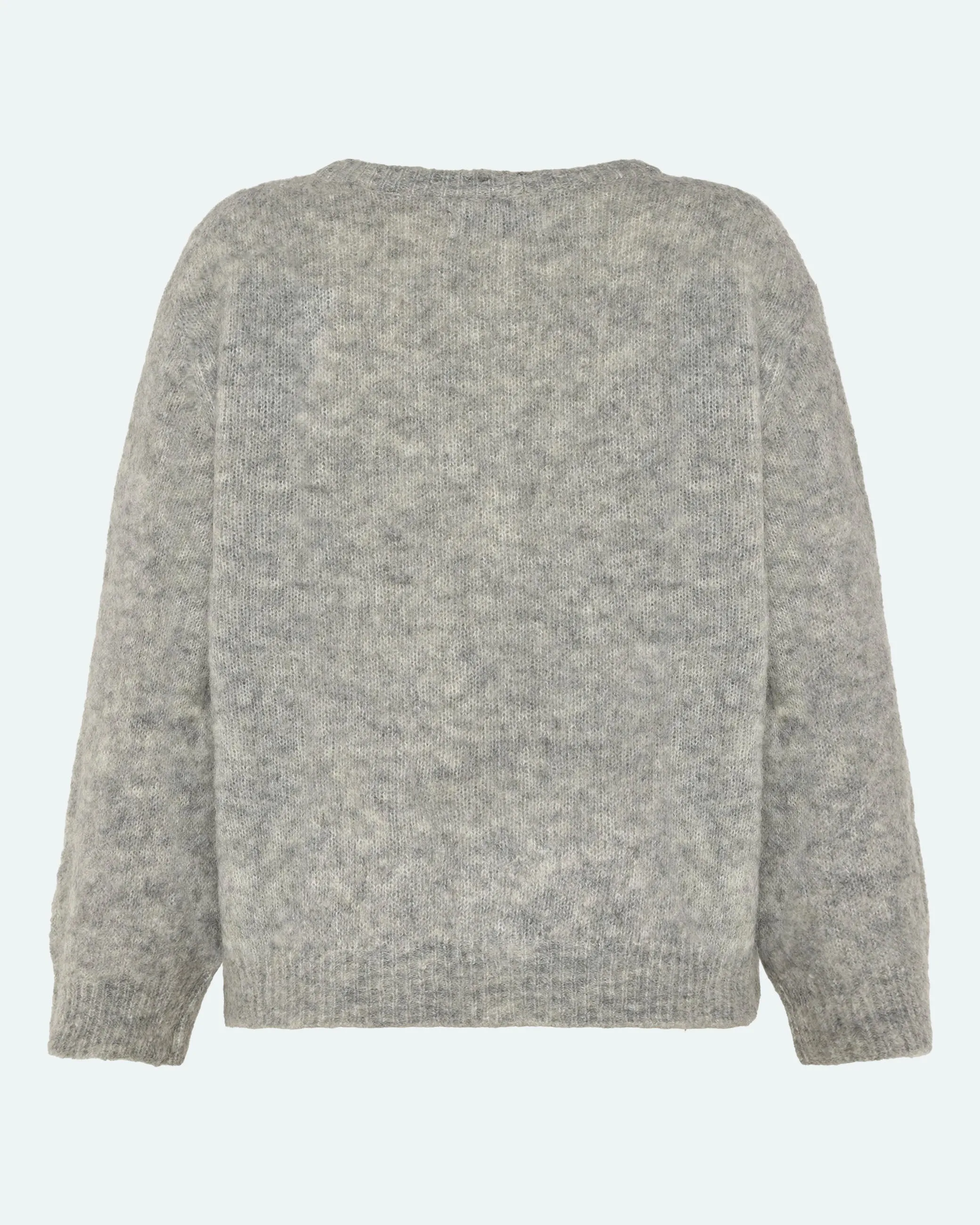 Kori Jumper 4450 - Light Grey Melange sold by Minimum product image thumbnail 3