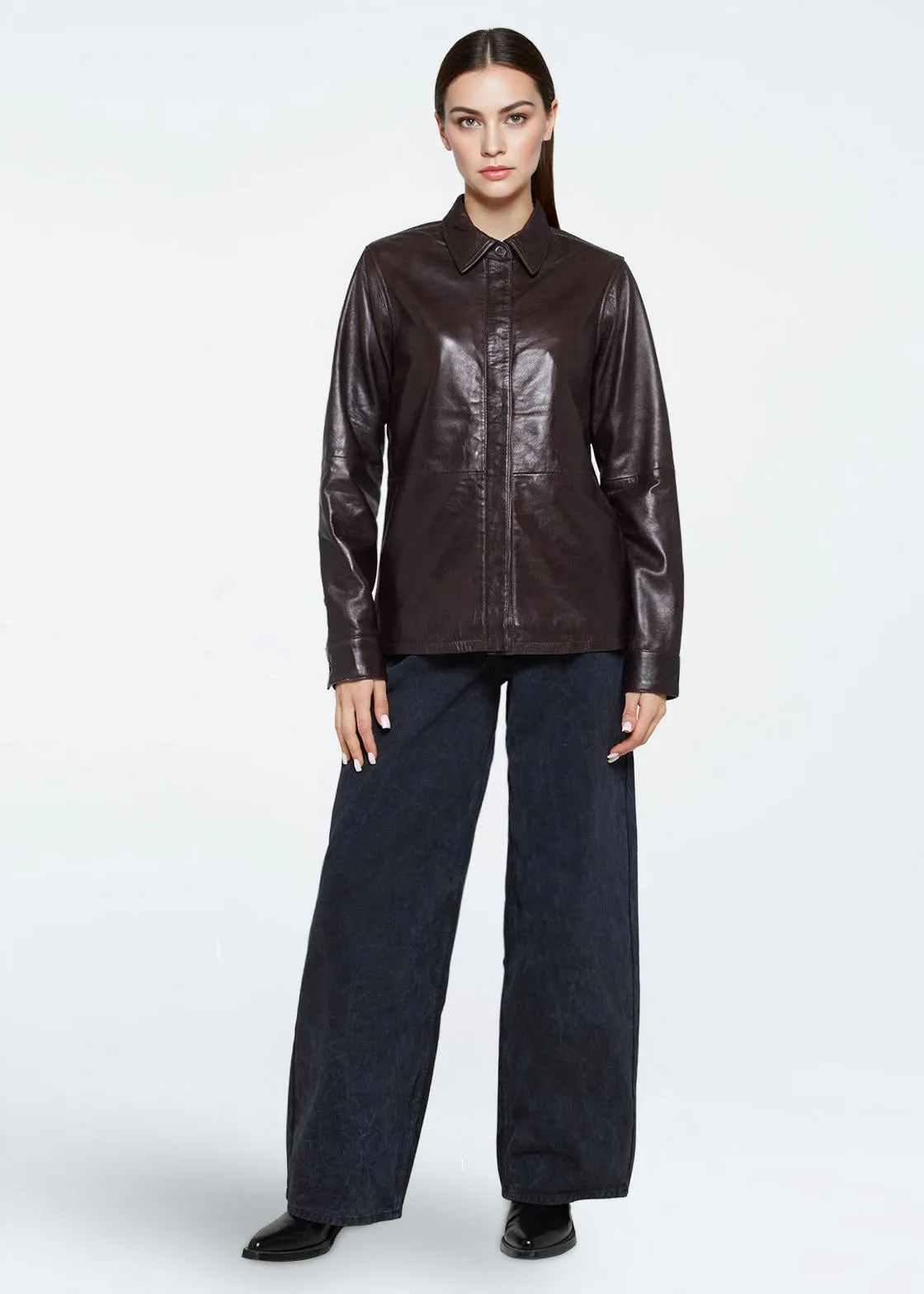 Jade shirt 4426 - Merlot sold by Minimum product image thumbnail 2